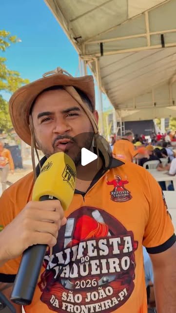 Entrevista com vaqueiro durante a 13ª Festa dos Vaqueiros de São João da Fronteira